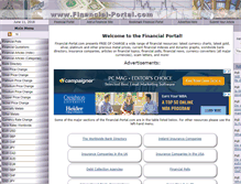 Tablet Screenshot of financial-portal.com